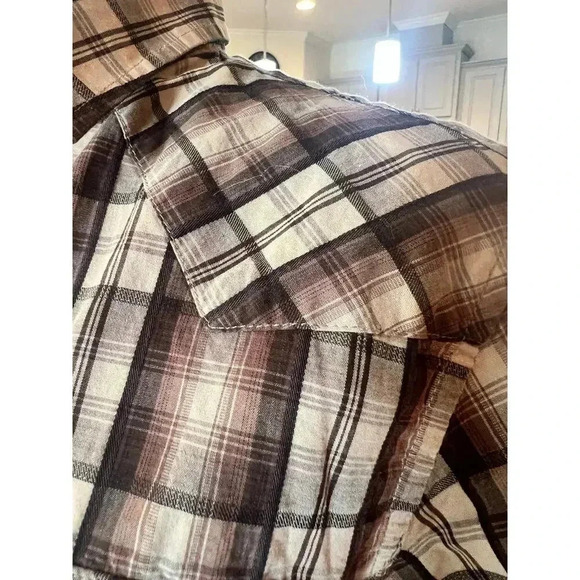 COSTAL short sleeve button up pearl snap buttons mens size small - Picture 6 of 11